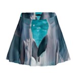 Dolphins Sea Ocean Mini Flare Skirt