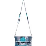 Dolphins Sea Ocean Mini Crossbody Handbag