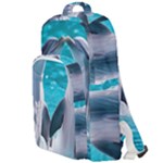 Dolphins Sea Ocean Double Compartment Backpack