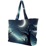 Moon Moonlit Forest Fantasy Midnight Simple Shoulder Bag