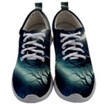 Moon Moonlit Forest Fantasy Midnight Mens Athletic Shoes