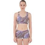 Silk Waves Abstract Work It Out Gym Set