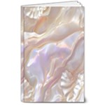 Silk Waves Abstract 8  x 10  Softcover Notebook