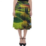 Countryside Landscape Nature Classic Midi Skirt