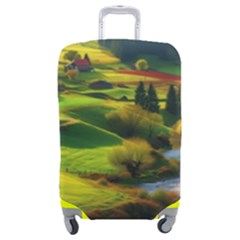 Countryside Landscape Nature Luggage Cover (Medium) from UrbanLoad.com