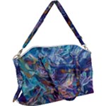 Kaleidoscopic currents Canvas Crossbody Bag