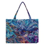 Kaleidoscopic currents Medium Tote Bag
