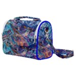 Kaleidoscopic currents Satchel Shoulder Bag