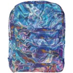 Kaleidoscopic currents Full Print Backpack