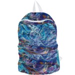 Kaleidoscopic currents Foldable Lightweight Backpack