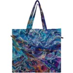 Kaleidoscopic currents Canvas Travel Bag