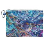 Kaleidoscopic currents Canvas Cosmetic Bag (XL)