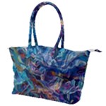 Kaleidoscopic currents Canvas Shoulder Bag