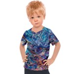 Kaleidoscopic currents Kids  Sports T-Shirt