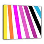 Colorful Multicolor Colorpop Flare Canvas 24  x 20  (Stretched)