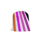 Colorful Multicolor Colorpop Flare Drawstring Pouch (Small)