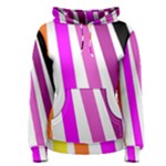 Colorful Multicolor Colorpop Flare Women s Pullover Hoodie