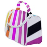 Colorful Multicolor Colorpop Flare Satchel Handbag