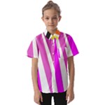 Colorful Multicolor Colorpop Flare Kids  Short Sleeve Shirt
