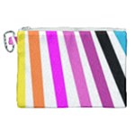 Colorful Multicolor Colorpop Flare Canvas Cosmetic Bag (XL)