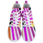 Colorful Multicolor Colorpop Flare Men s Lightweight High Top Sneakers