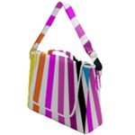 Colorful Multicolor Colorpop Flare Box Up Messenger Bag