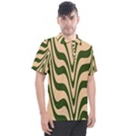 Swirl Pattern Abstract Marble Men s Polo T-Shirt