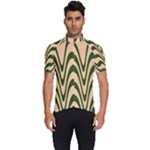 Swirl Pattern Abstract Marble Men s Short Sleeve Cycling Jersey