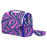 Texture Multicolour Grunge Satchel Shoulder Bag