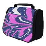 Texture Multicolour Grunge Full Print Travel Pouch (Small)