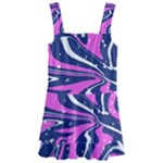 Texture Multicolour Grunge Kids  Layered Skirt Swimsuit