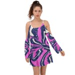 Texture Multicolour Grunge Boho Dress