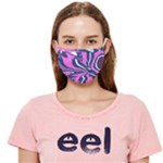 Texture Multicolour Grunge Cloth Face Mask (Adult)