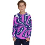 Texture Multicolour Grunge Kids  Crewneck Sweatshirt