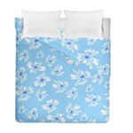 Flowers Pattern Print Floral Cute Duvet Cover Double Side (Full/ Double Size)