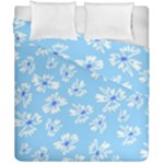 Flowers Pattern Print Floral Cute Duvet Cover Double Side (California King Size)