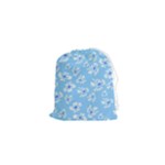 Flowers Pattern Print Floral Cute Drawstring Pouch (XS)