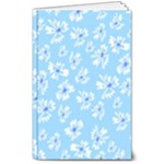 Flowers Pattern Print Floral Cute 8  x 10  Softcover Notebook