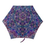 Cobalt arabesque Mini Folding Umbrellas