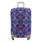 Cobalt arabesque Luggage Cover (Small)