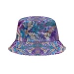 Cobalt arabesque Inside Out Bucket Hat