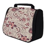 Violet Floral Pattern Flowers Vintage Flora Patterns Full Print Travel Pouch (Small)