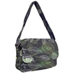 Leaves Floral Pattern Nature Courier Bag