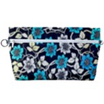 Blue Flower Floral Flora Naure Pattern Handbag Organizer