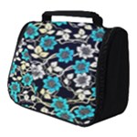 Blue Flower Floral Flora Naure Pattern Full Print Travel Pouch (Small)