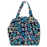 Blue Flower Floral Flora Naure Pattern Boxy Hand Bag