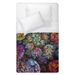 Floral Fractal 3d Art Pattern Duvet Cover (Single Size)