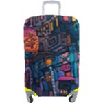 Wallet City Art Graffiti Luggage Cover (Large)
