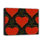 Love Hearts Pattern Style Deluxe Canvas 16  x 12  (Stretched) 
