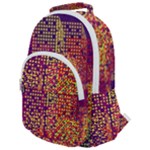 Building Architecture City Facade Rounded Multi Pocket Backpack